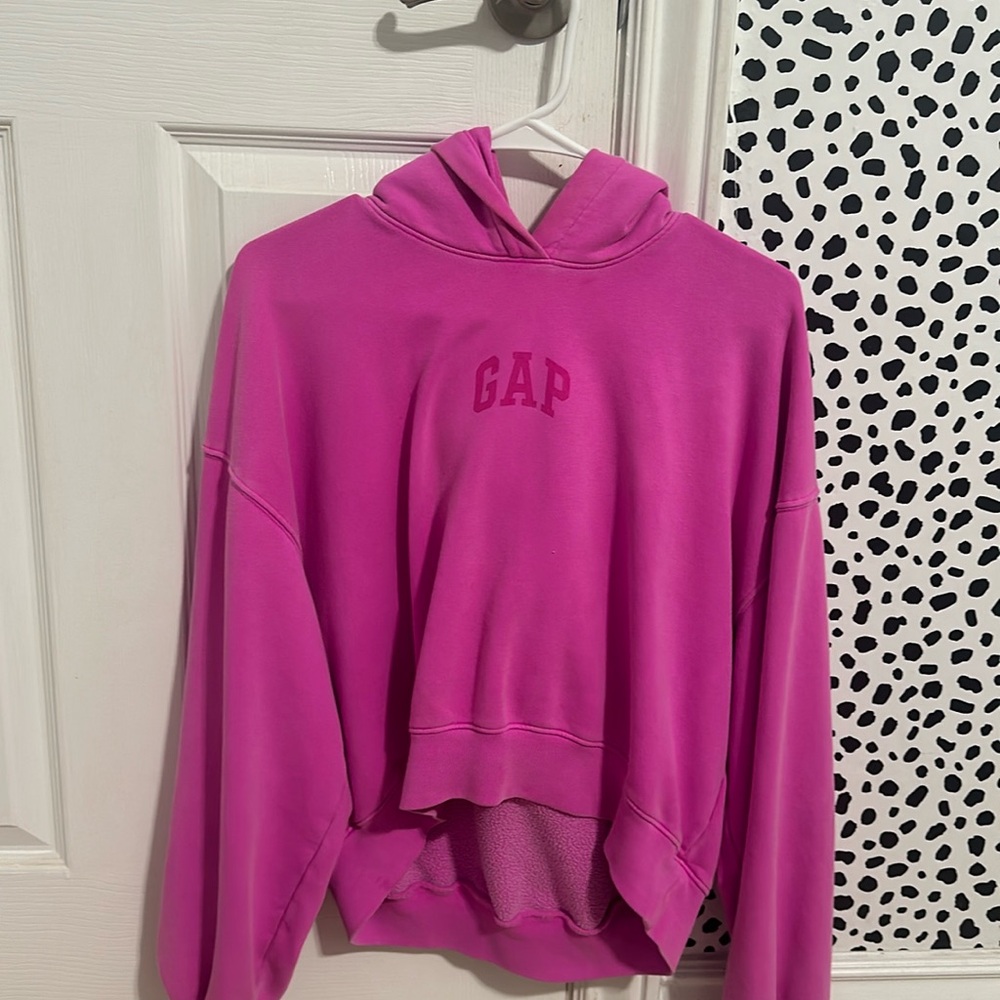 Pink gap hoodie